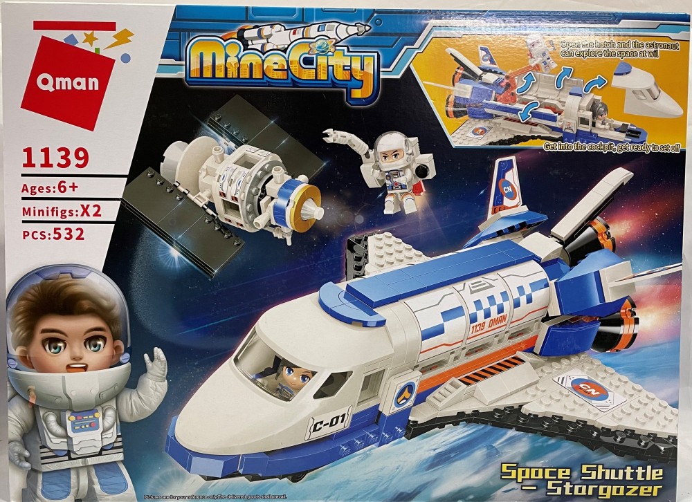 Конструктор"MineCity"Shuttle-Stargazer(532 дет.)